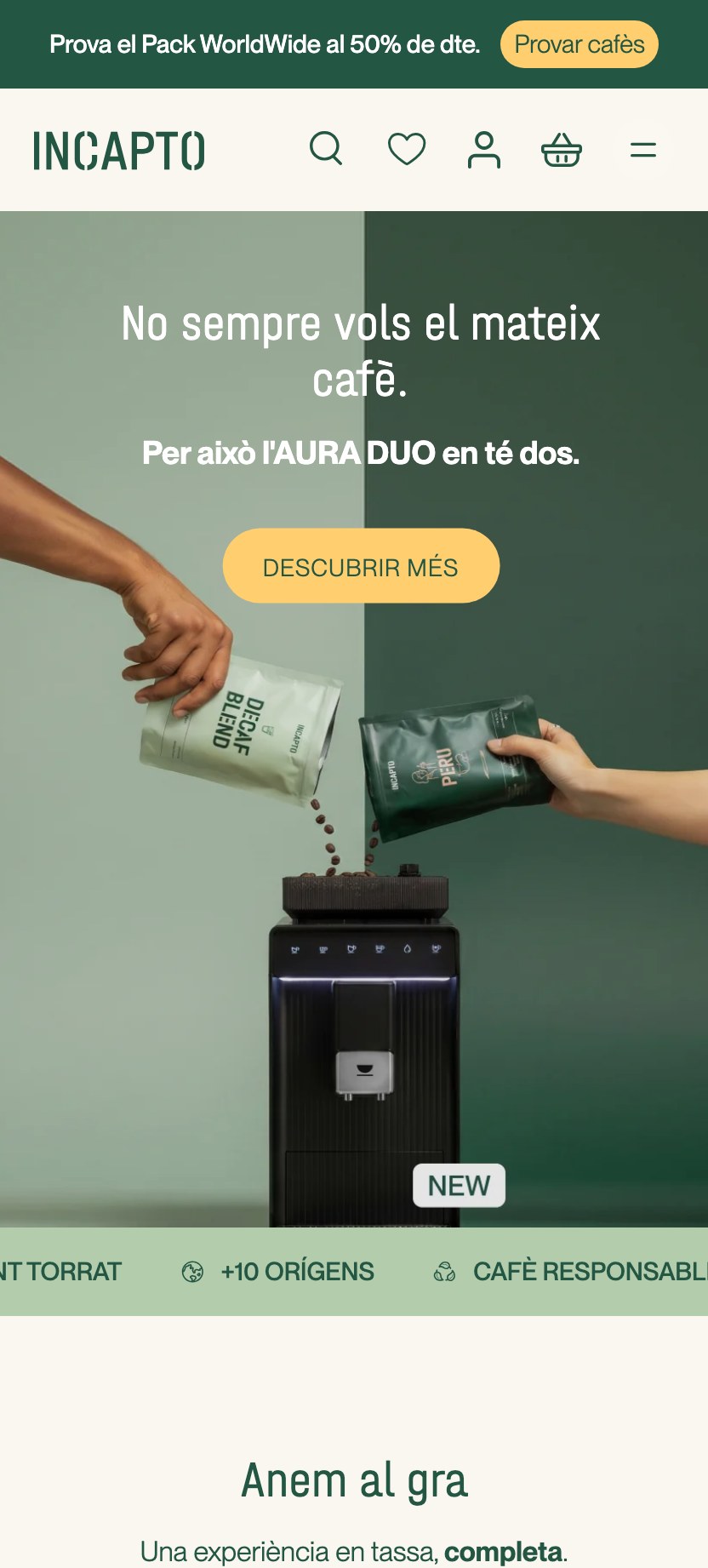 La web d'Incapto