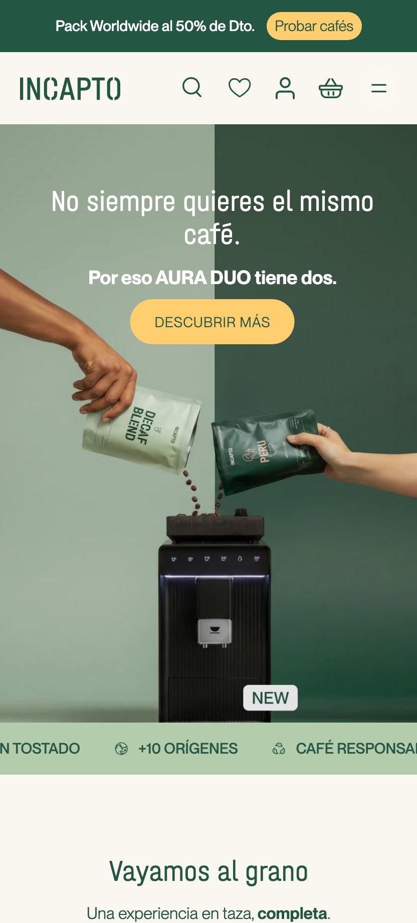 La web de Incapto