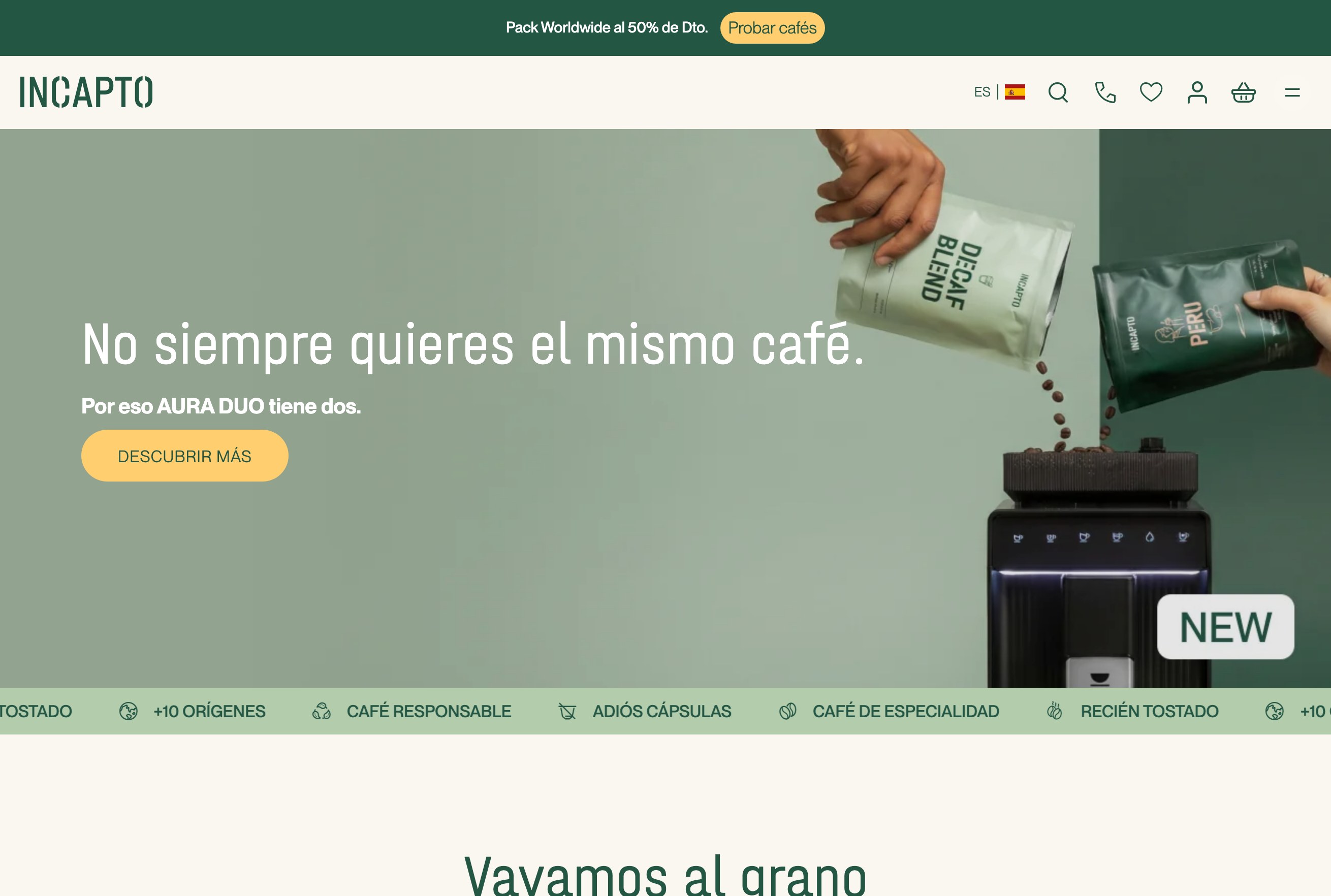 La web de Incapto